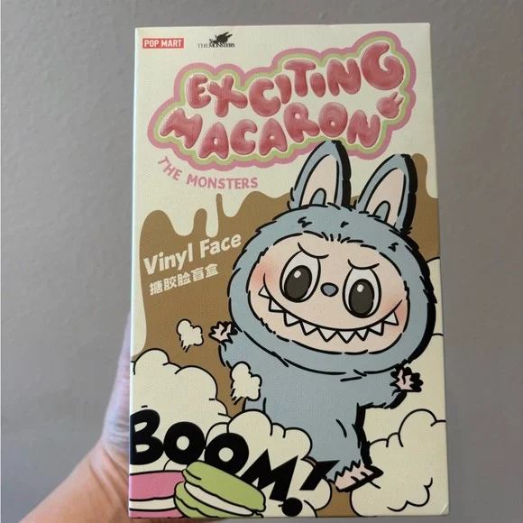 Authentic Labubu The Monsters Exciting Macaron Vinyl face blind box. - Picture 4 of 12